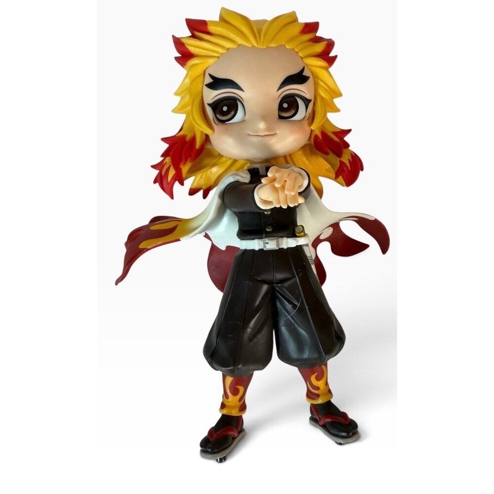 Kyojuro Rengoku Demon Slayer Kimetsu no Yaiba Q Posket Mini Figure No Base